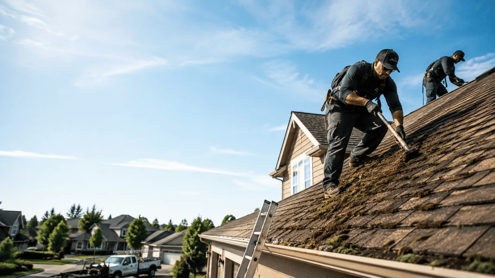 Roof Moss Removal in Milam, TX near me